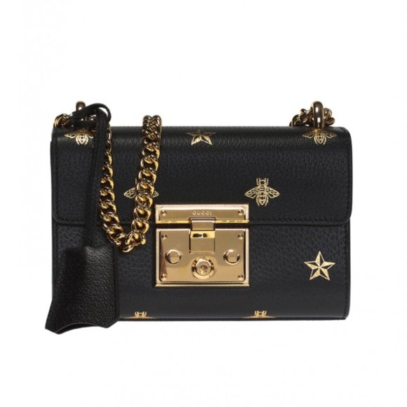Gucci Handbags - Gucci Printed Padlock Shoulder Bag